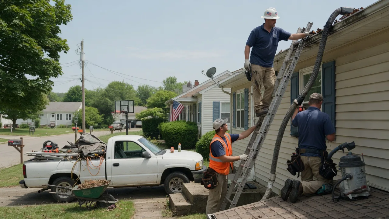 Gutter Installation in Frankfort, OH near me